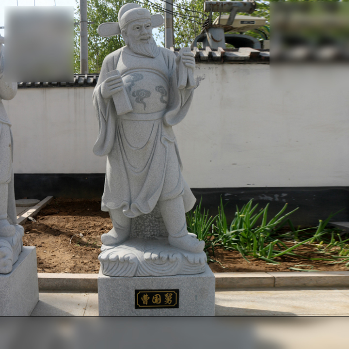 曹國(guó)舅石雕青石八仙雕塑