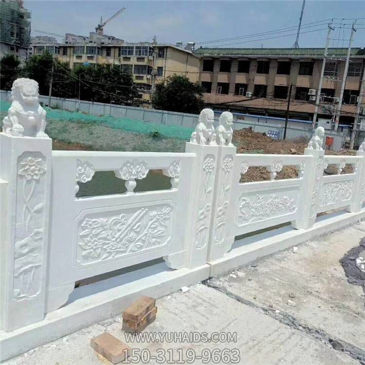 大理石石雕景觀戶(hù)外浮雕欄桿欄板雕塑