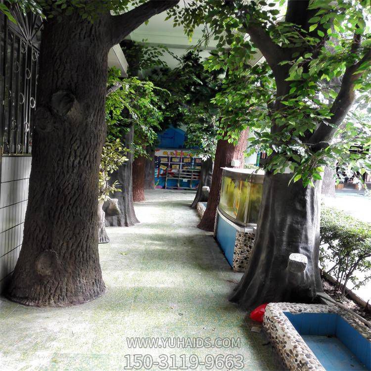 樹(shù)脂仿真植物樹(shù)飯店室內(nèi)裝飾 擺件雕塑