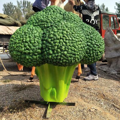 玻璃鋼仿真蔬菜，仿真西藍(lán)花