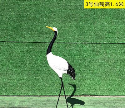 戶外大型玻璃鋼鶴雕塑