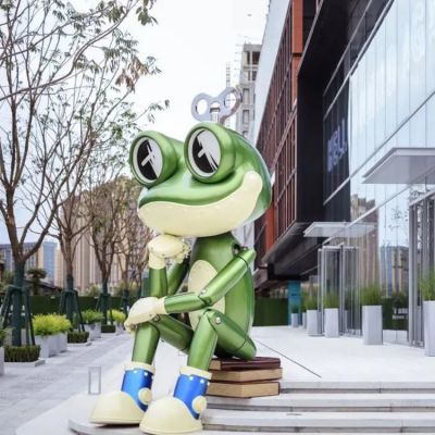 練瑜伽的卡通青蛙有什么寓意？
