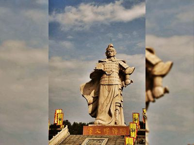 戶(hù)外廣場(chǎng)兵仙大理石石雕韓信雕塑
