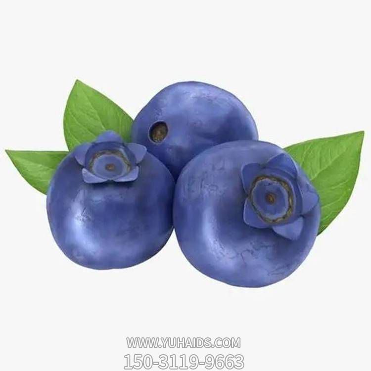 藍(lán)莓，玻璃鋼仿真果蔬雕塑